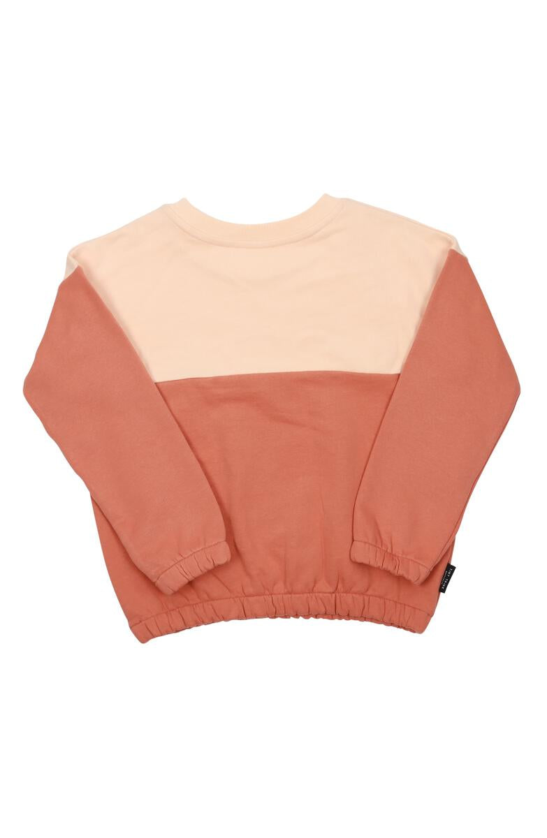 Tiny Tribe Self Love Club Colourblock Sweatshirt