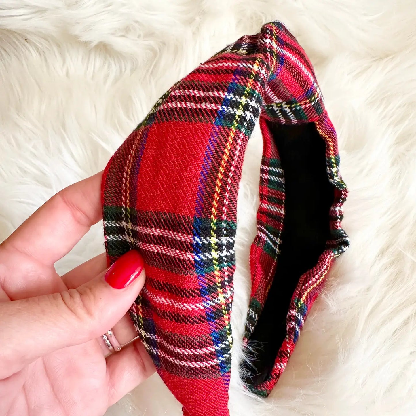Traditional Plaid Headband