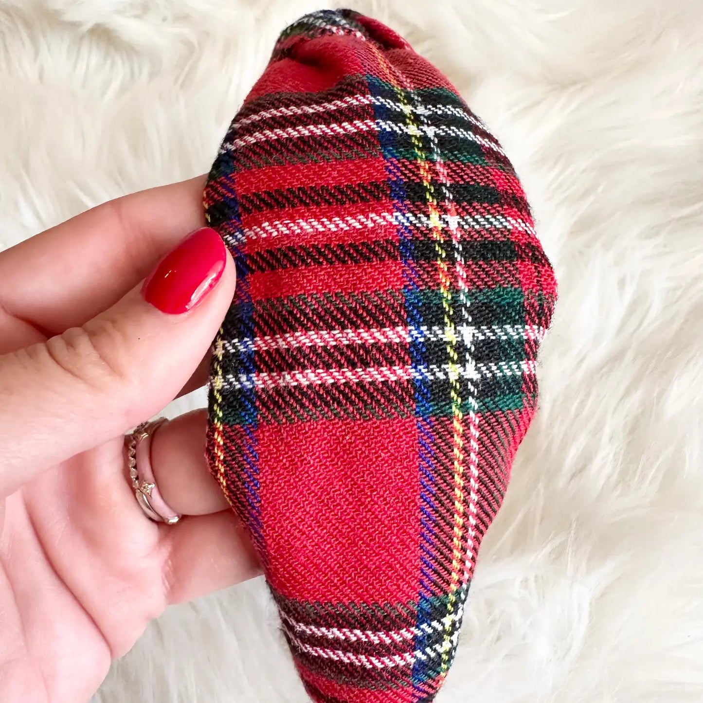 Traditional Plaid Headband