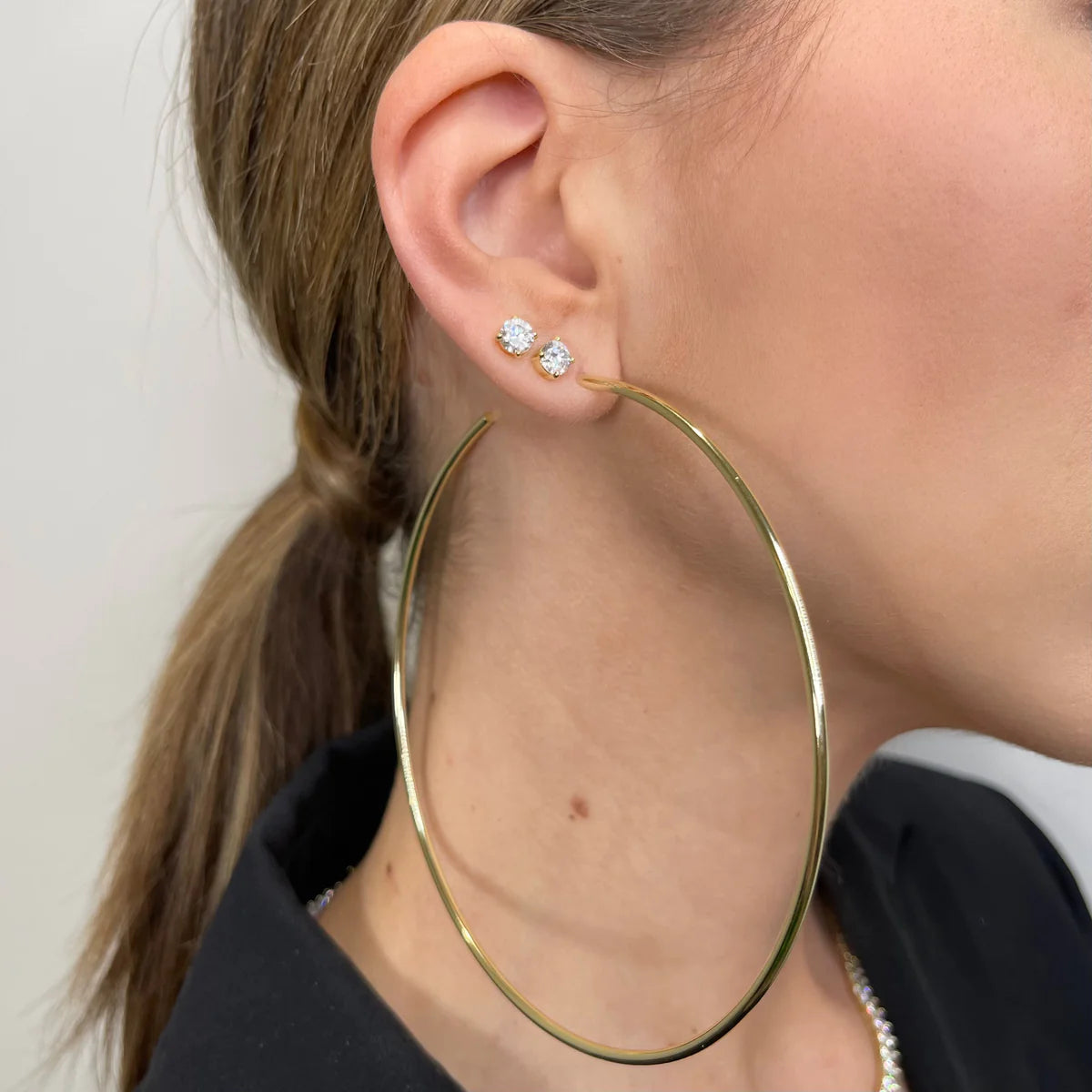 Not Your Average Mom Hoops 4"