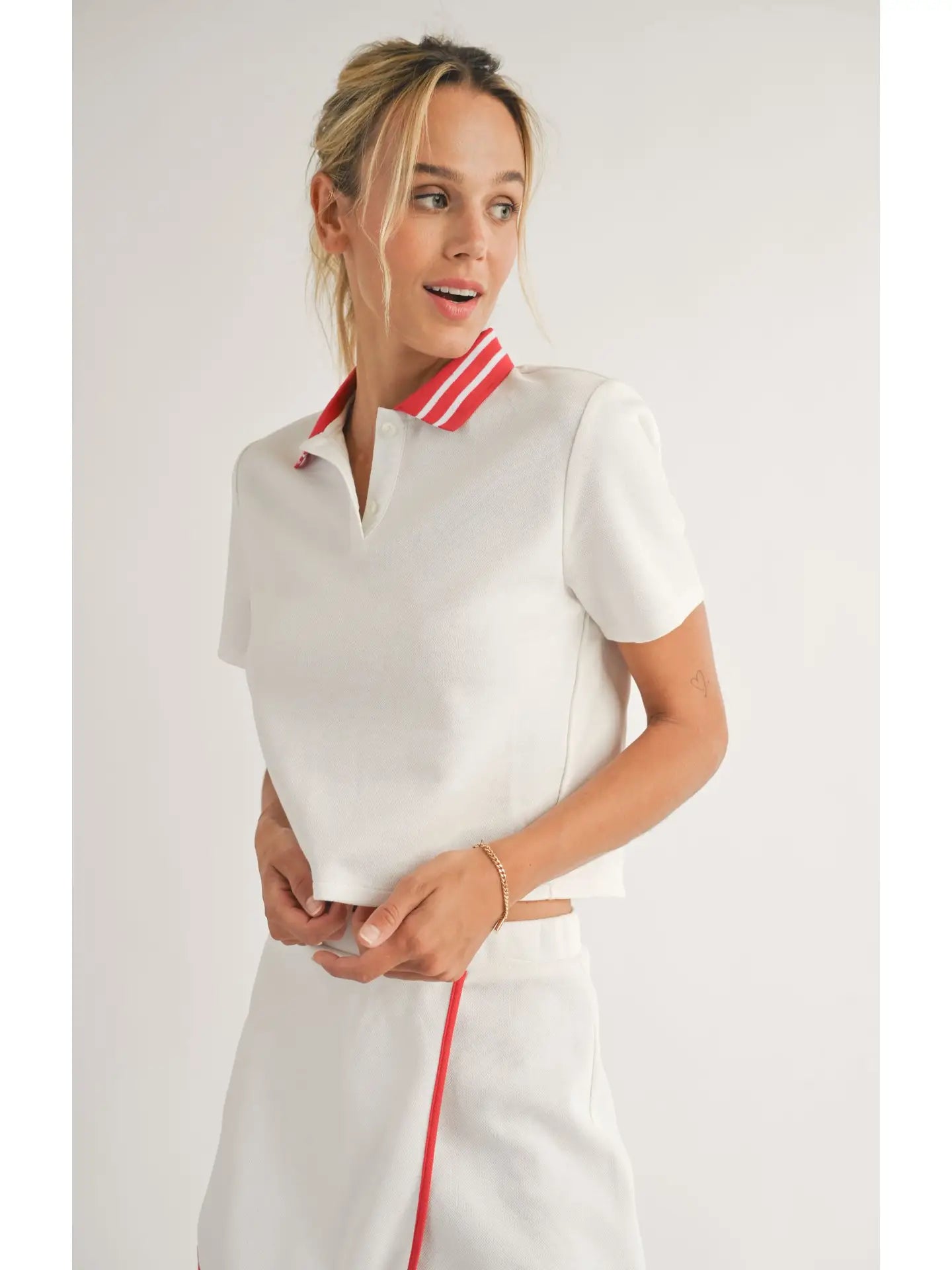Courtside Polo Top