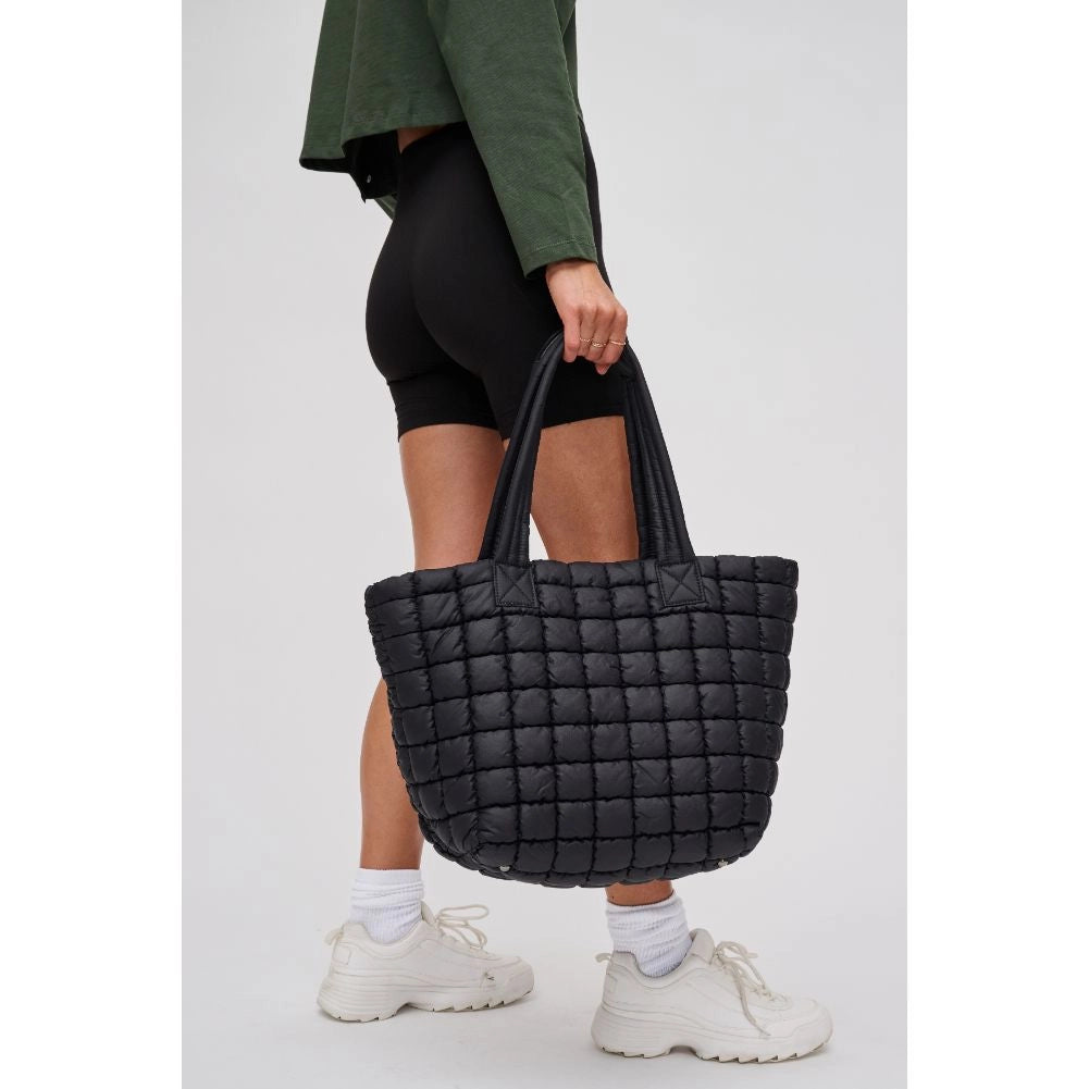 Breakaway Quilted Puffer Tote