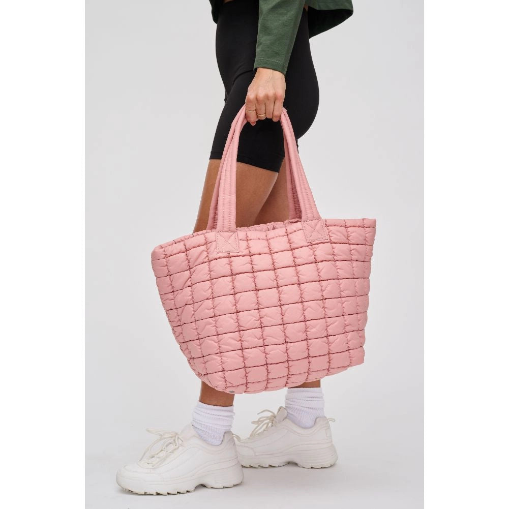 Breakaway Quilted Puffer Tote