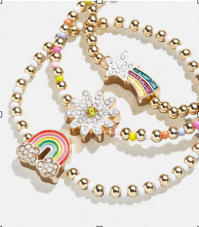 BaubleBar Happy Days Kids' Pisa Bracelet Set