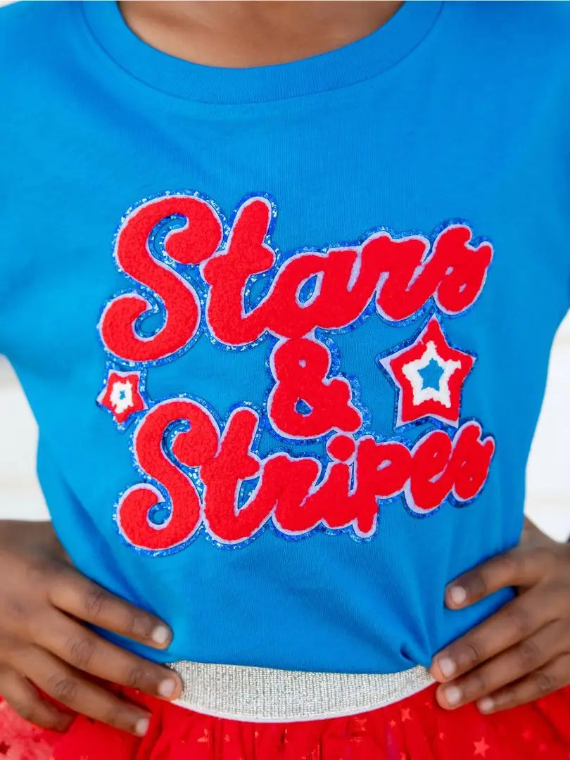 Stars and Stripes Patch Tee