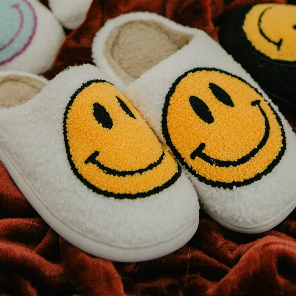 Smiley Face Slippers