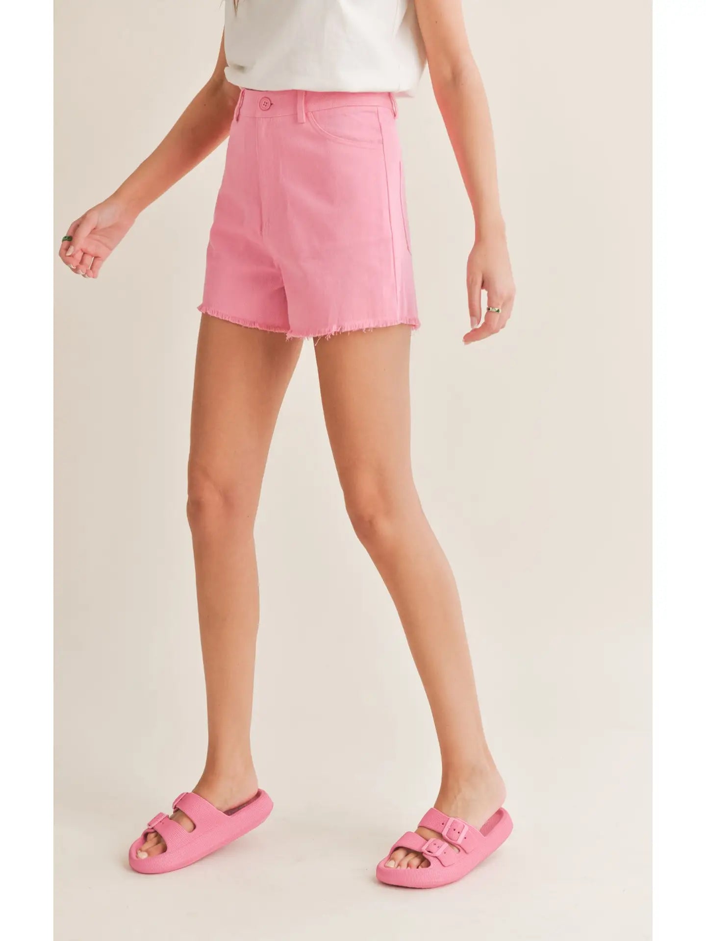 Sweet Pea Denim Shorts