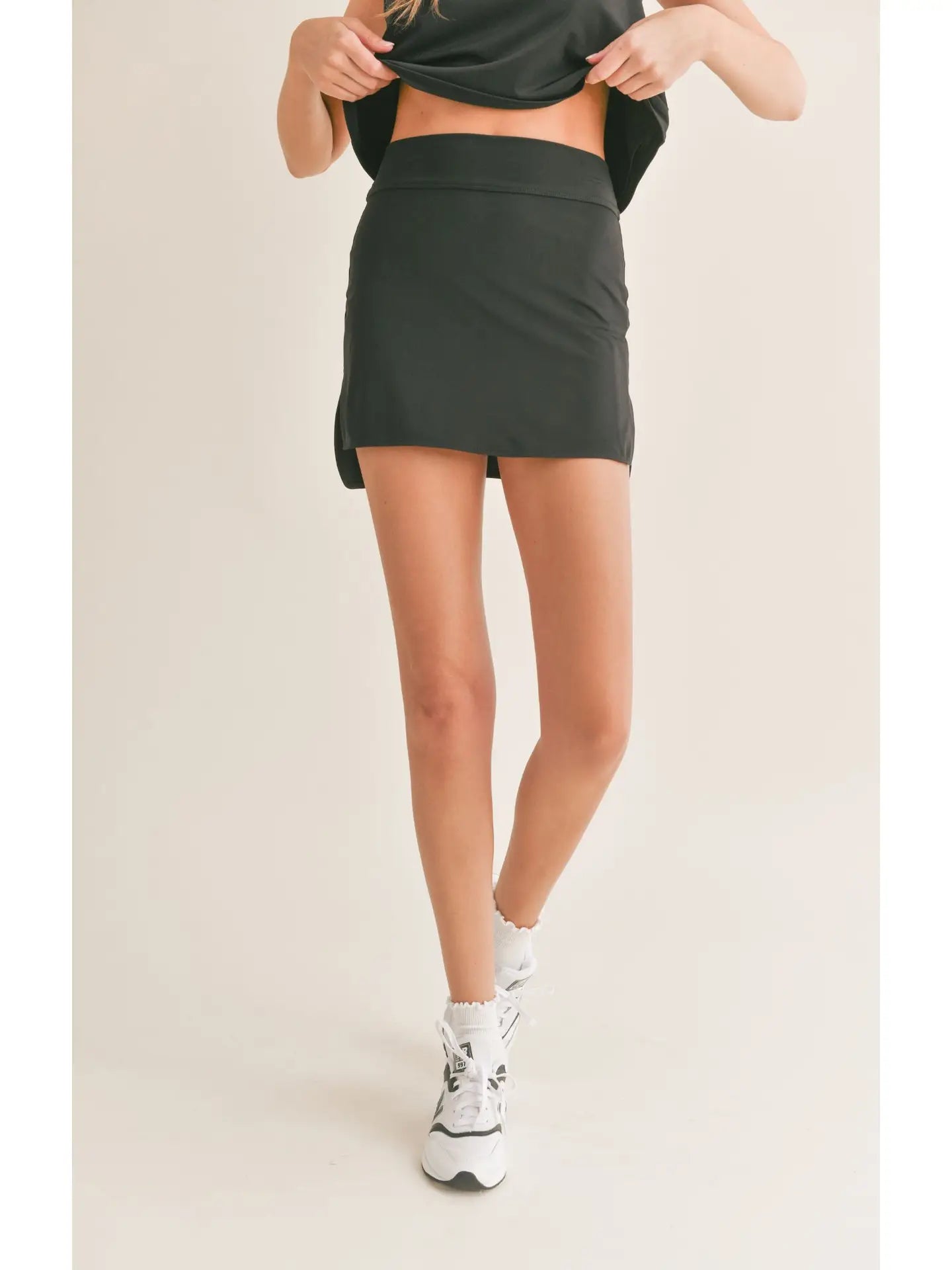 Elite Sporty Hi-Lo Skort