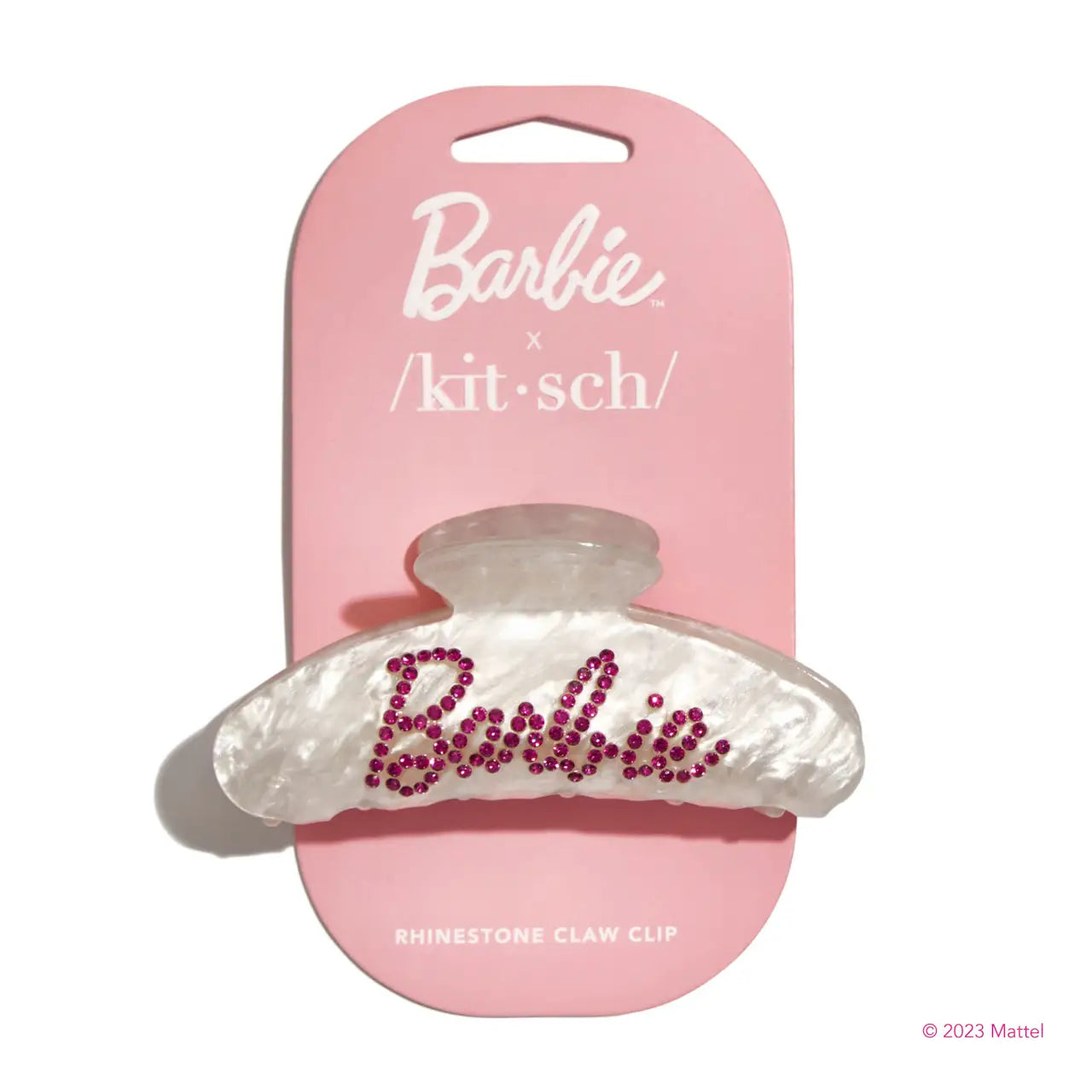 Barbie X Kitsch Rhinestone Claw Clip