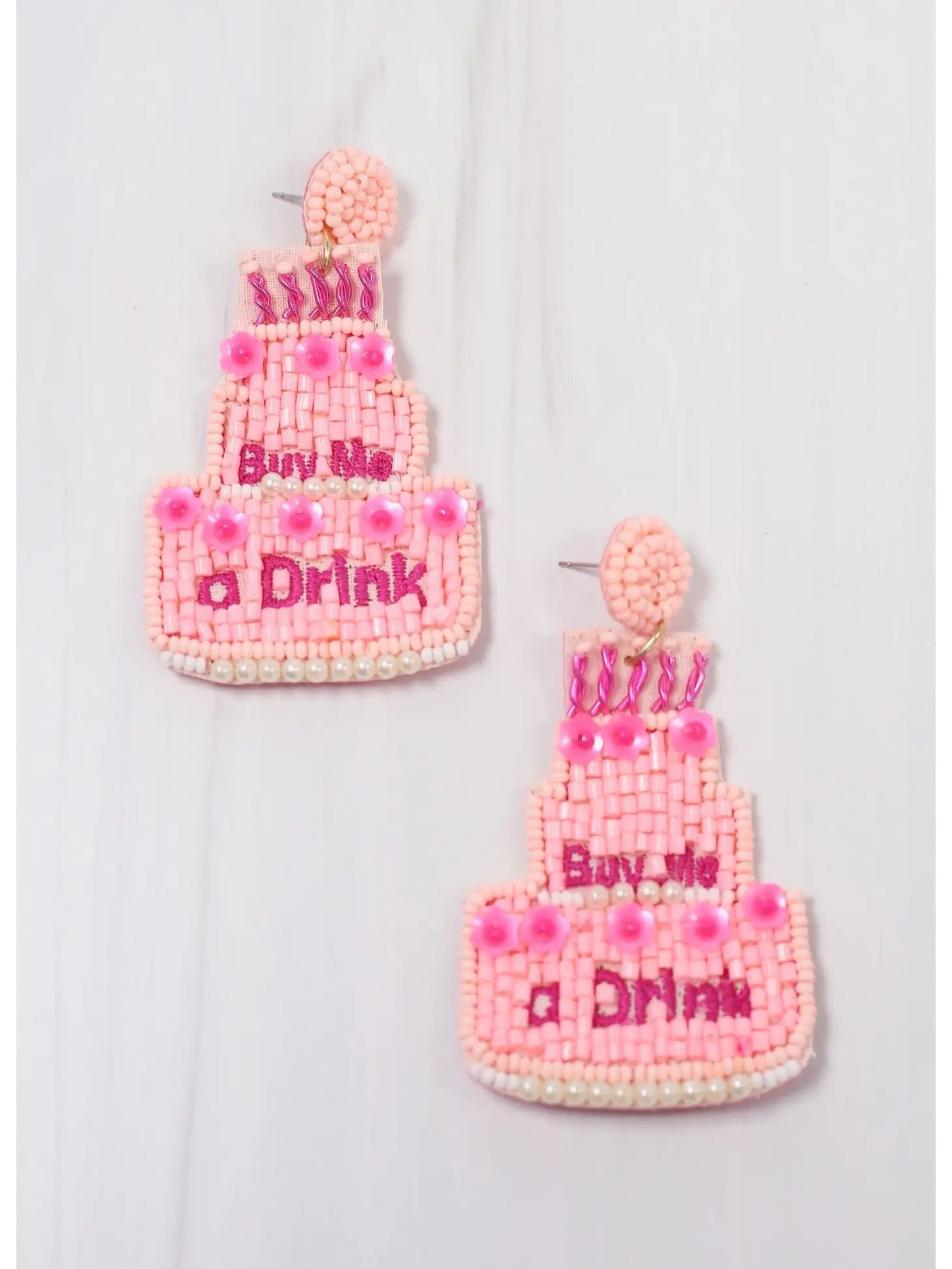 Buy Me A Drink Birthday Earring