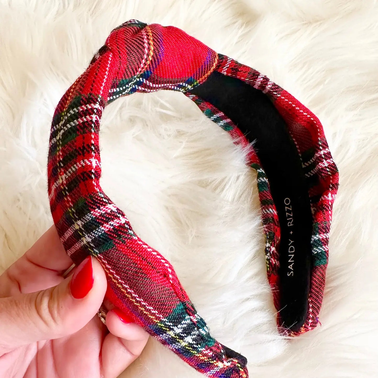 Traditional Plaid Headband