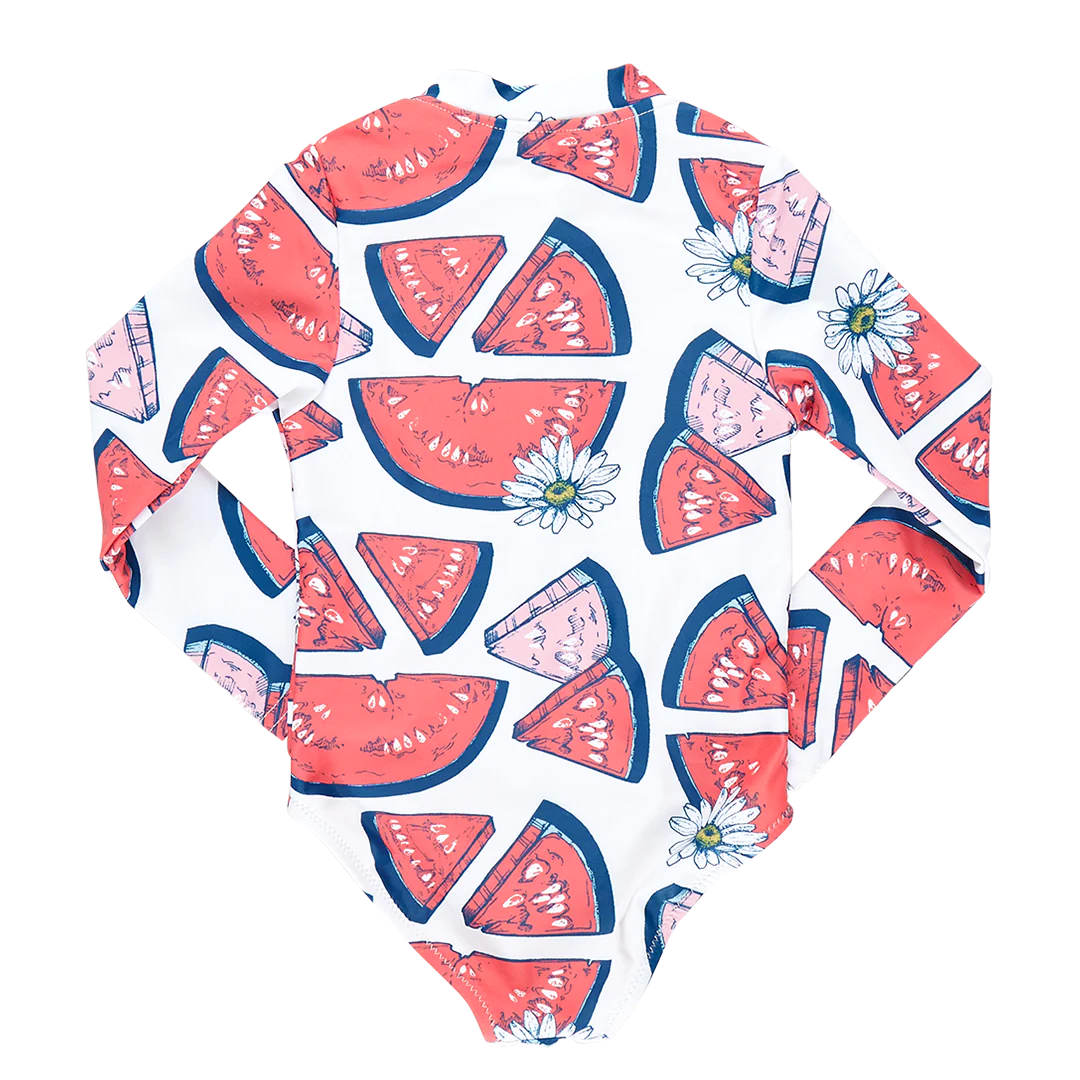 Pink Chicken Arden Watermelon Puzzle Suit