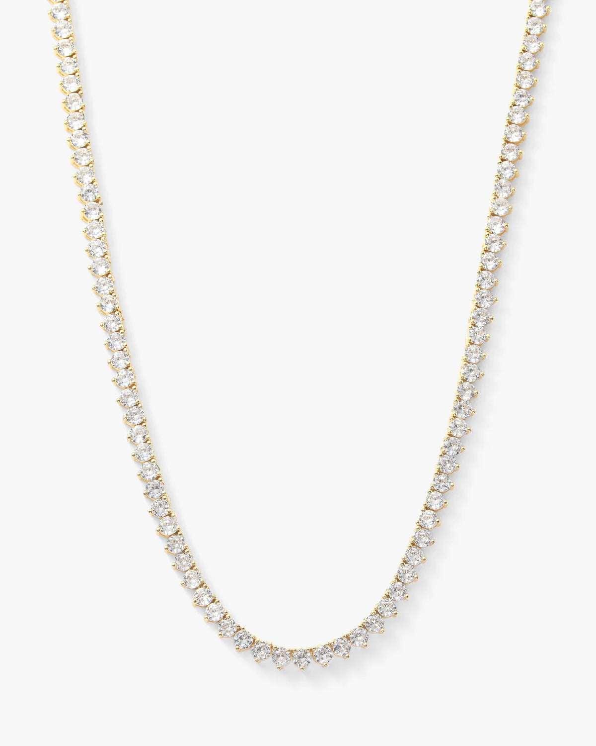 Not Your Basic Tennis Necklace 16"