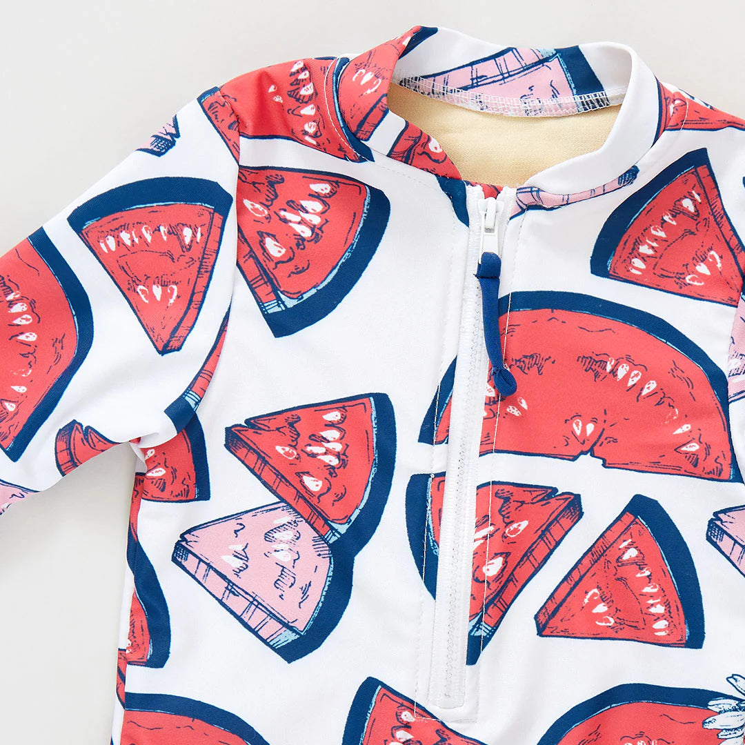 Pink Chicken Arden Watermelon Puzzle Suit