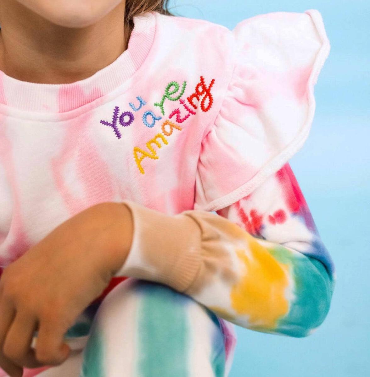 Lola + the Boys You Are Amazing Tie Dye Set