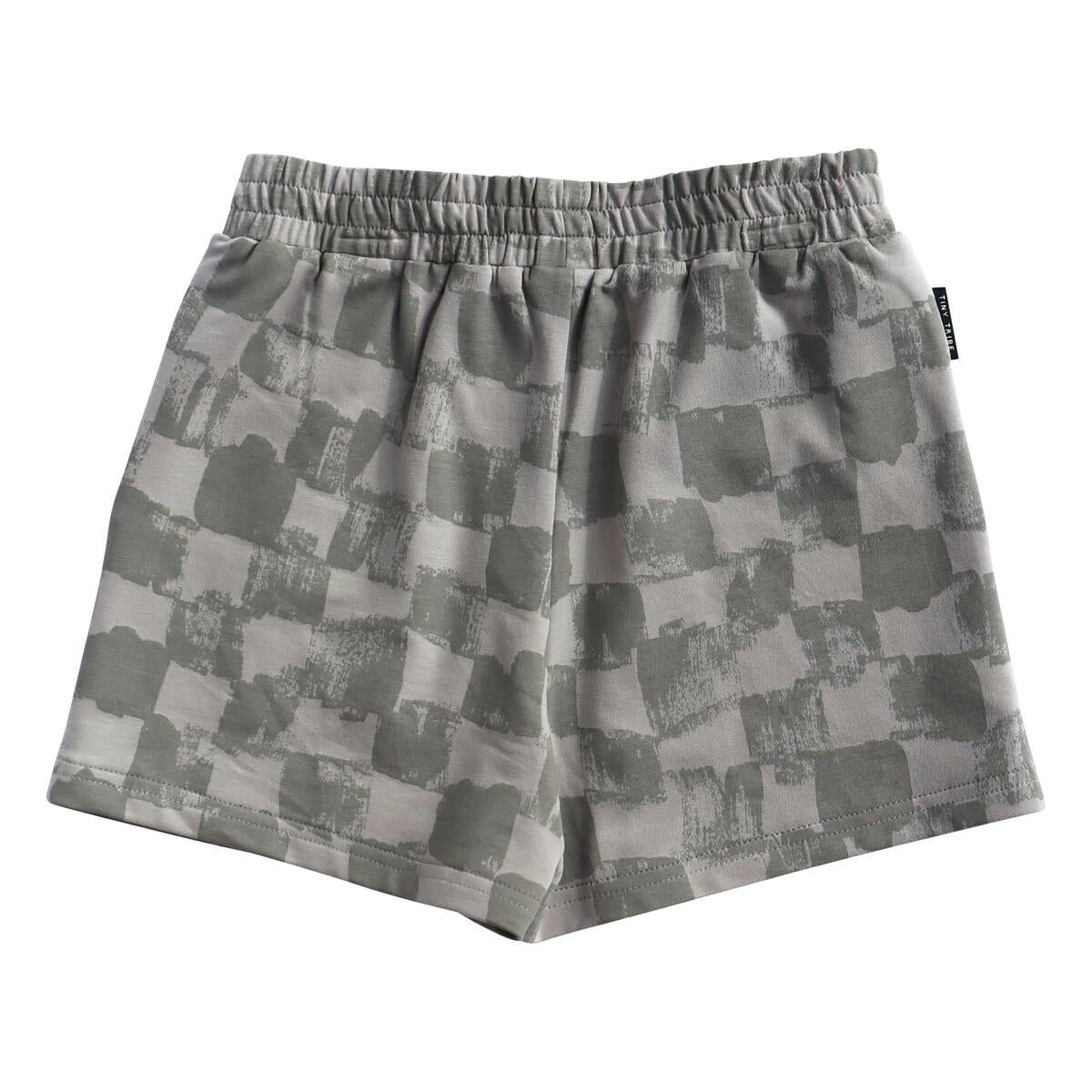 Grunge Check Short