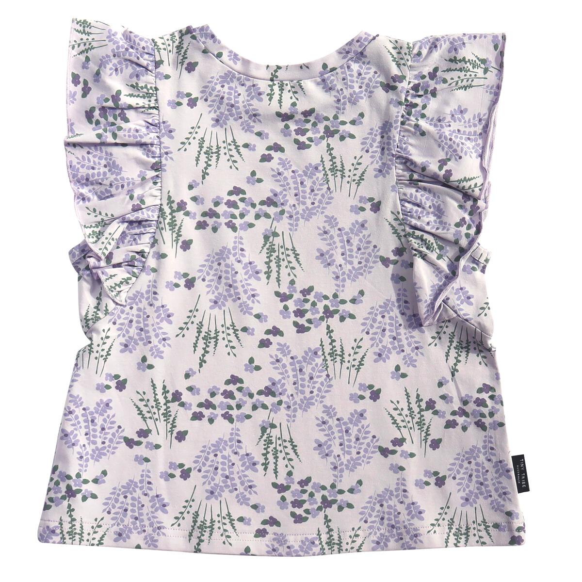 Spring Garden Flutter Top
