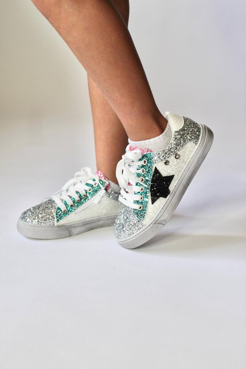 Star Girl Glitter Sneakers