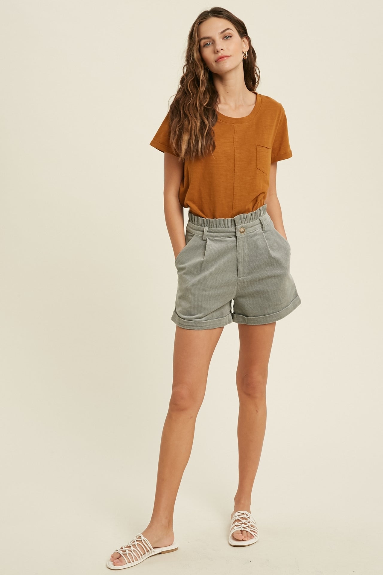 Corduroy Shorts