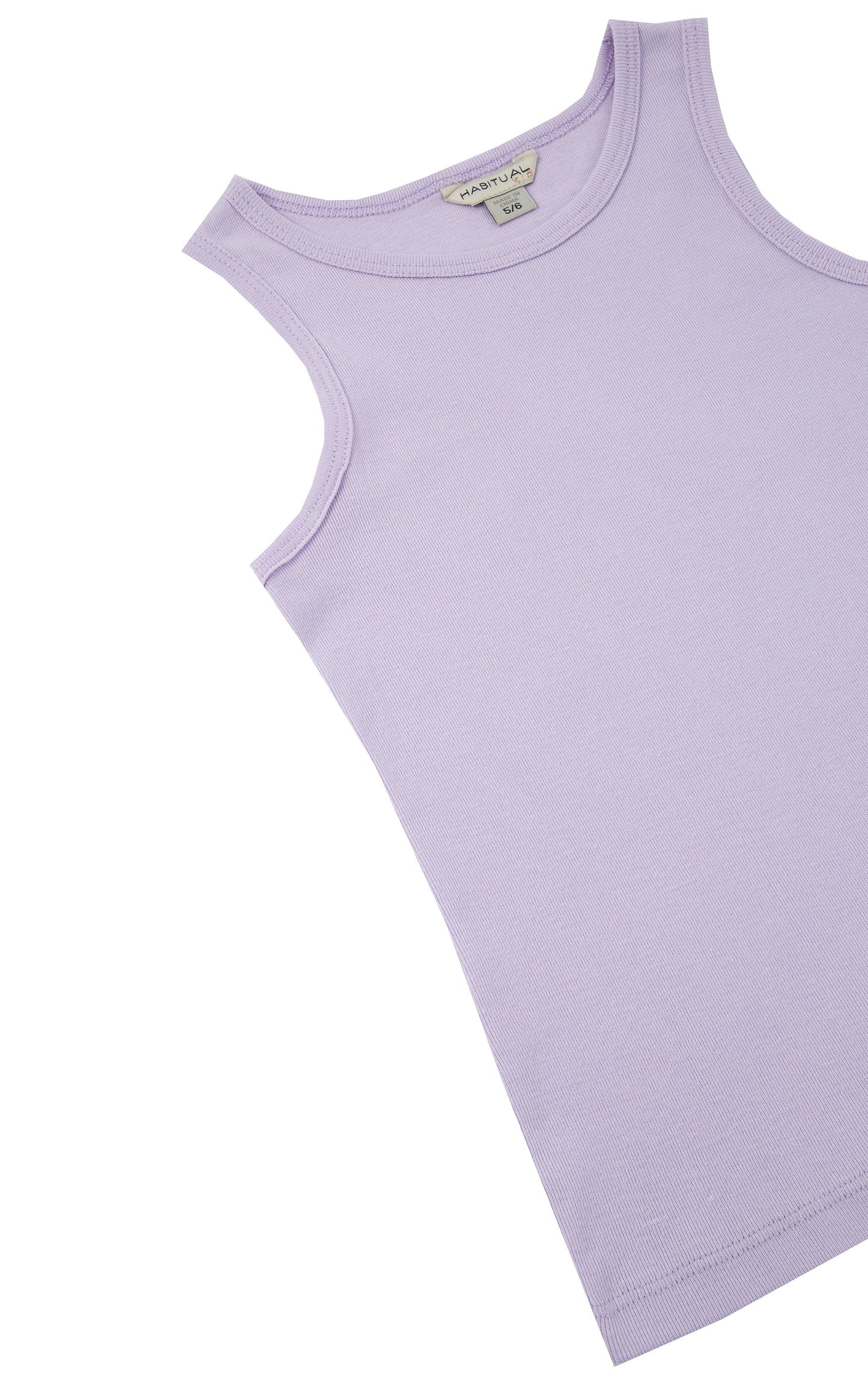 Wide Leg Overall Set--White and Lilac