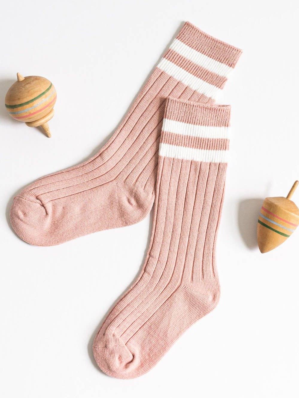LLB Striped Knee High Socks