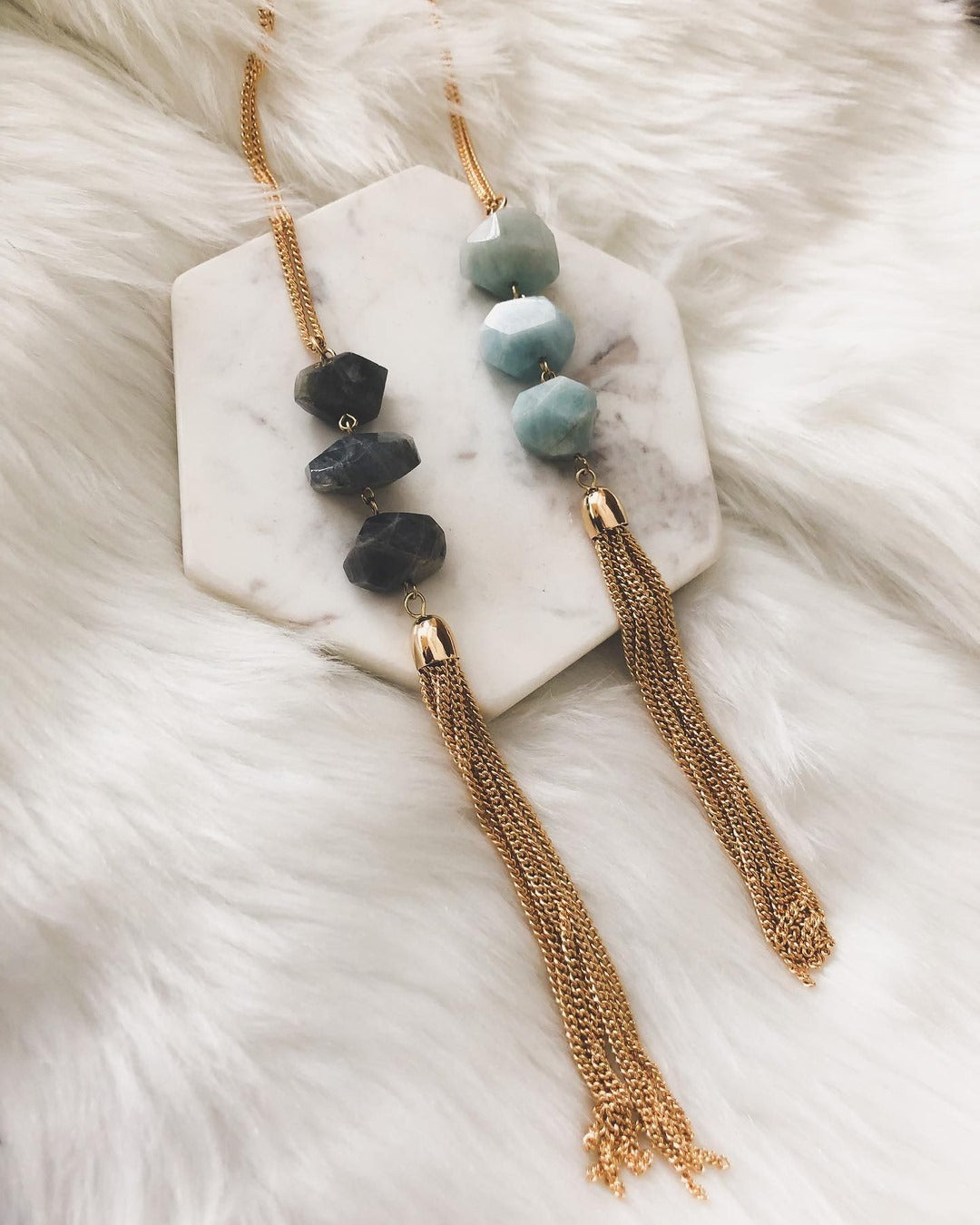 Kinsley Armelle Mint Necklace