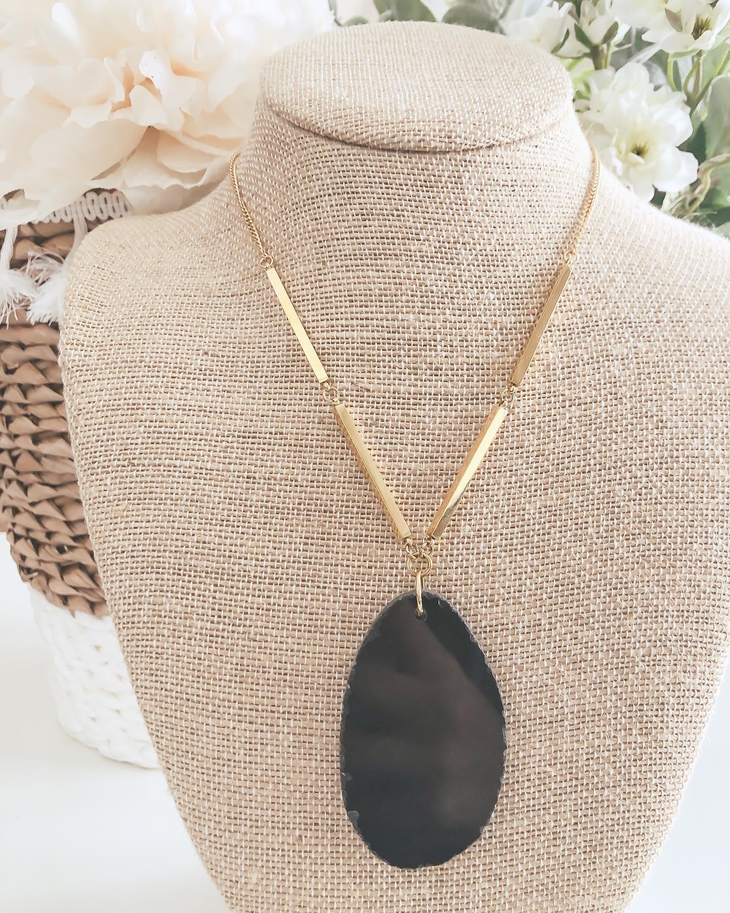Kinsley Armelle Slate Necklace
