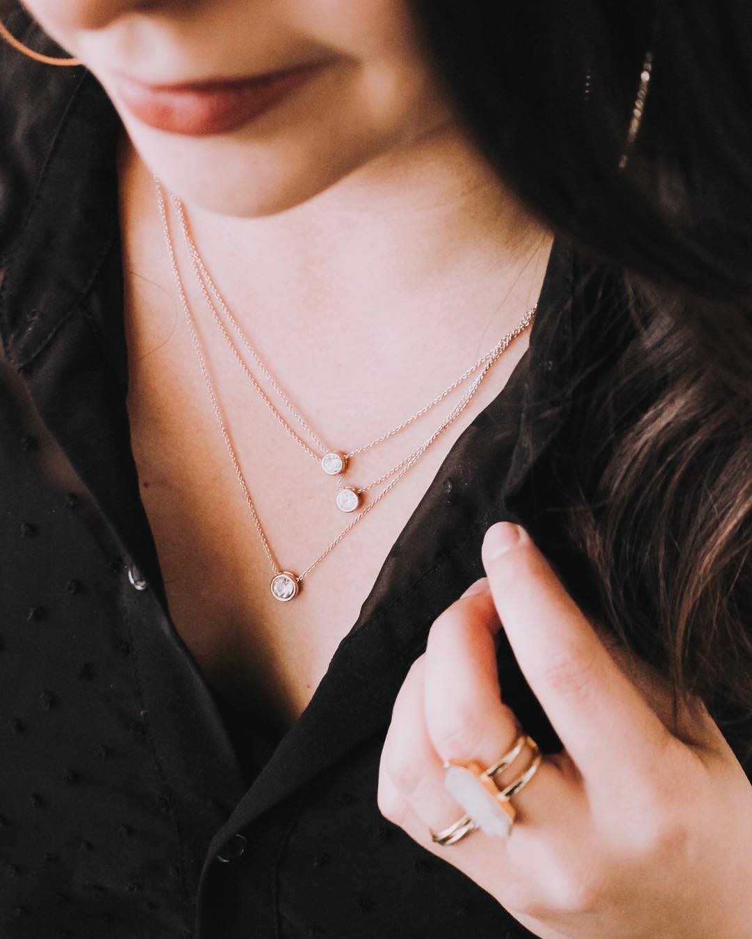 Kinsley Armelle Trinity Necklace