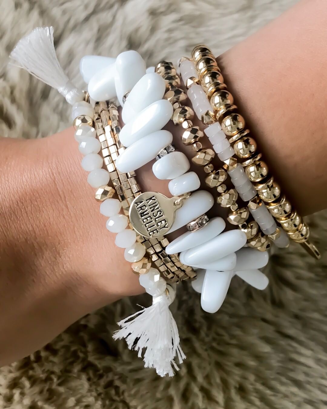 Ashen Bracelet--Chip Collection