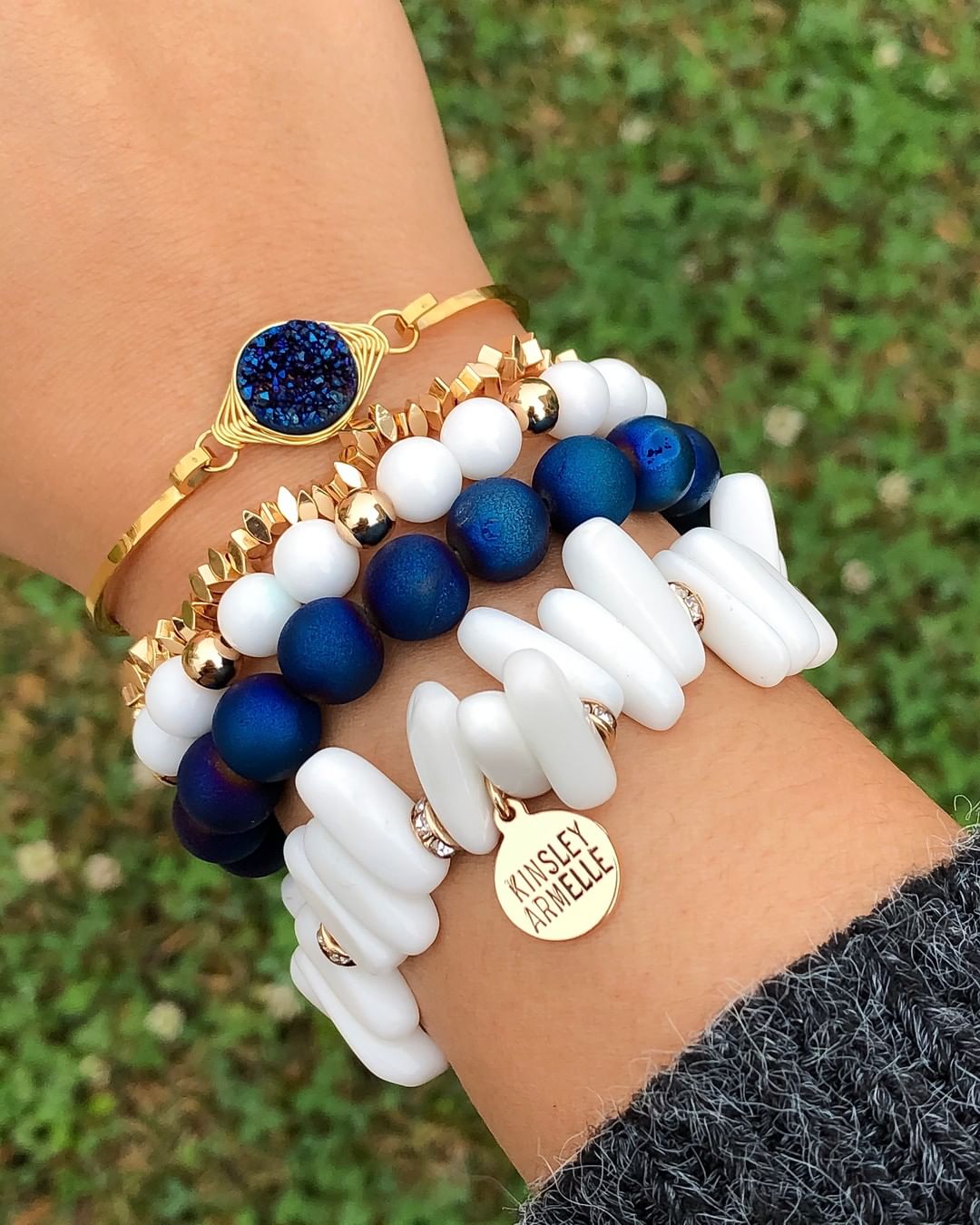 Ashen Bracelet--Chip Collection