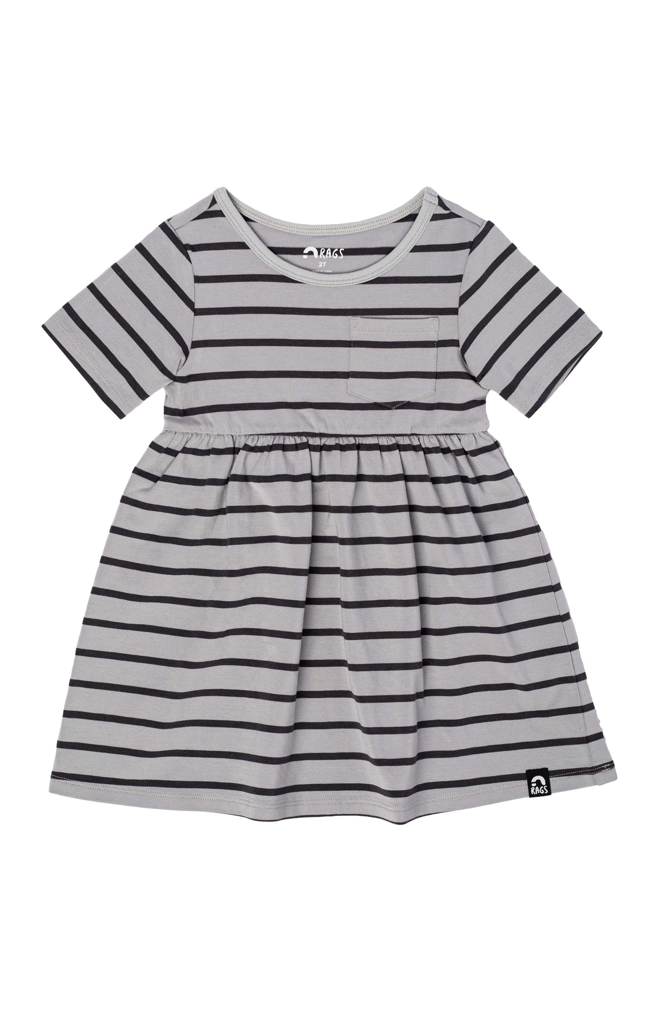 RAGS Essentials Short Sleeve with Chest Pocket Dress