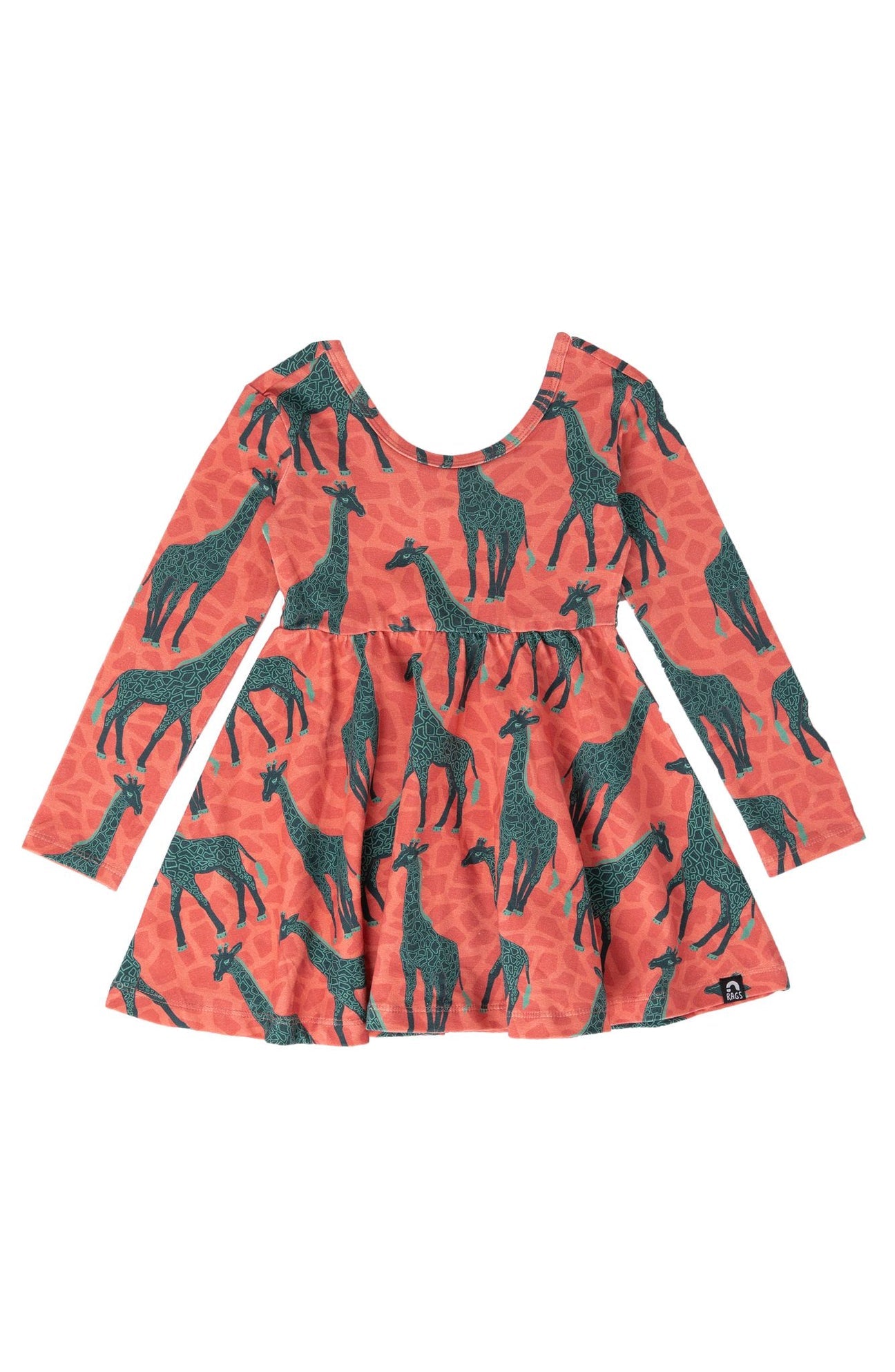 RAGS 'Giraffes' Swing Dress
