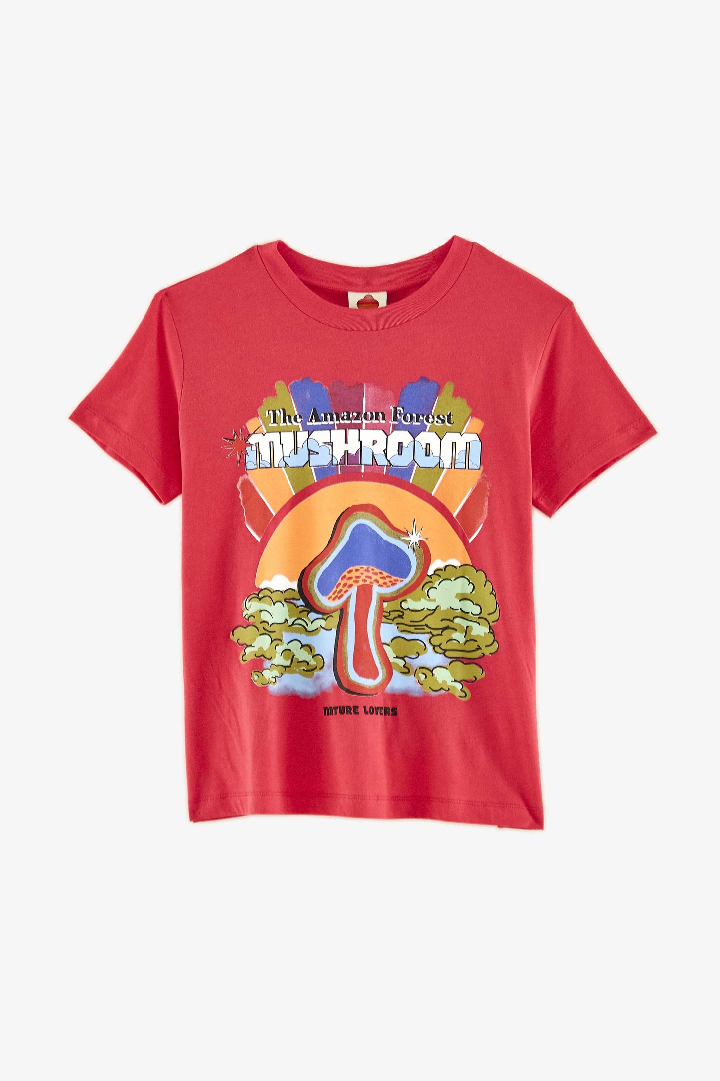 Farm Rio Amazon Mushroom Organic Cotton T-Shirt