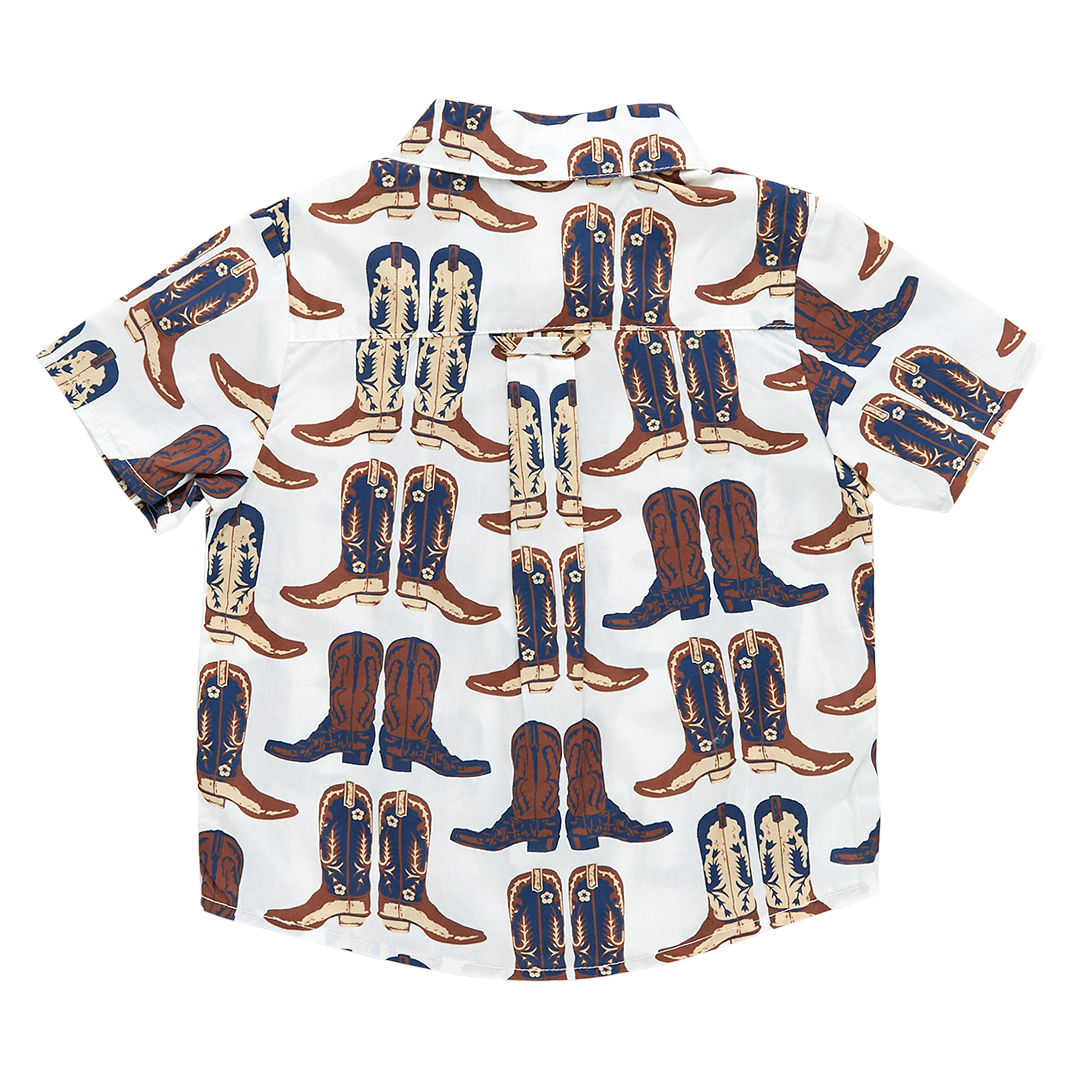 Boys Jack Shirt--Cowboy Boots