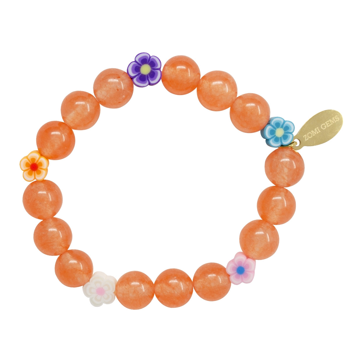 Flower Bead Bracelet