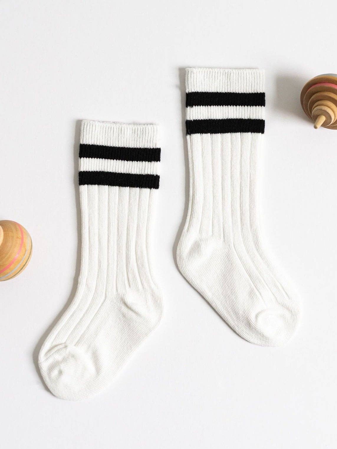 LLB Striped Knee High Socks