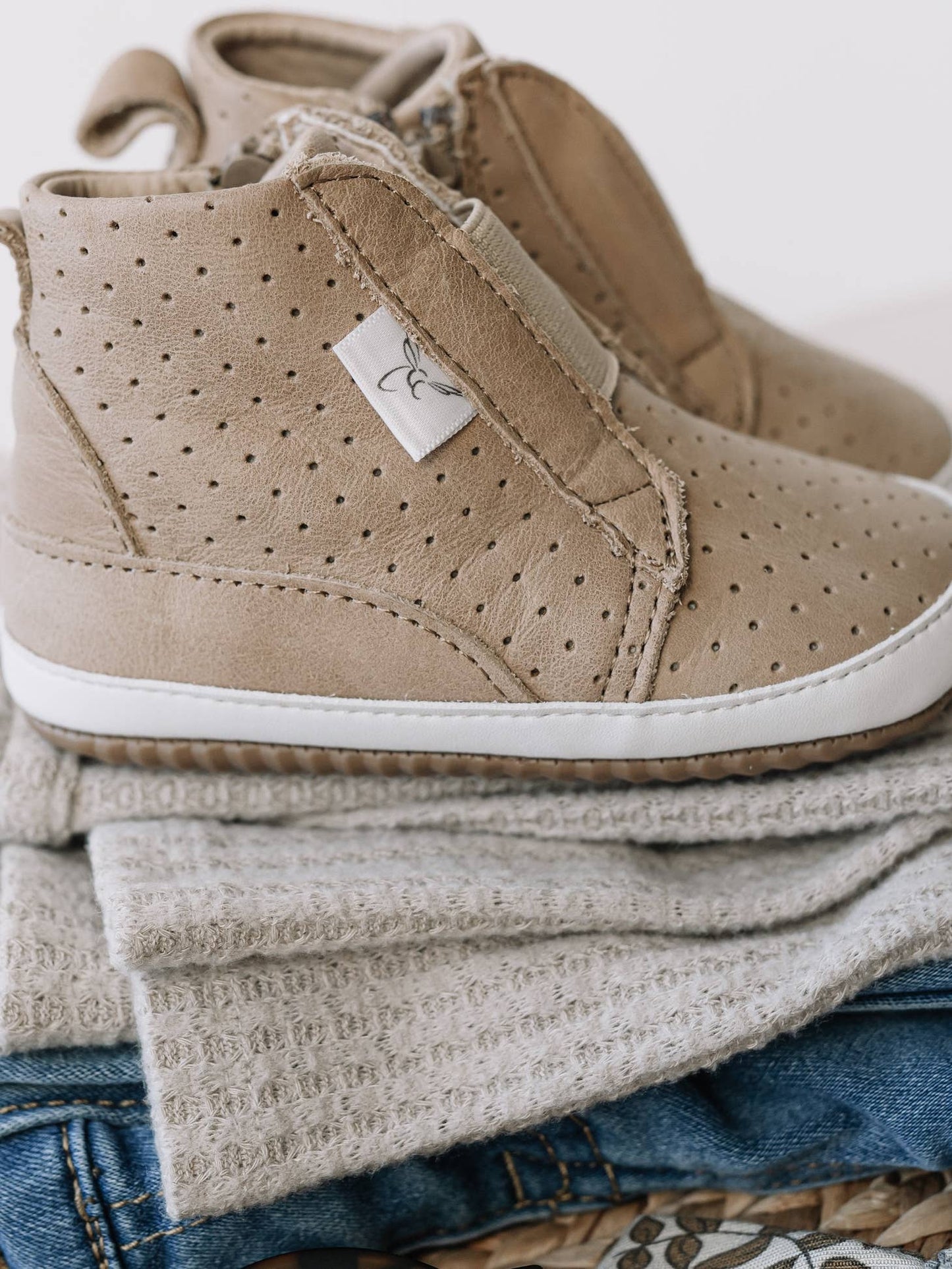Beige Kailee High Top