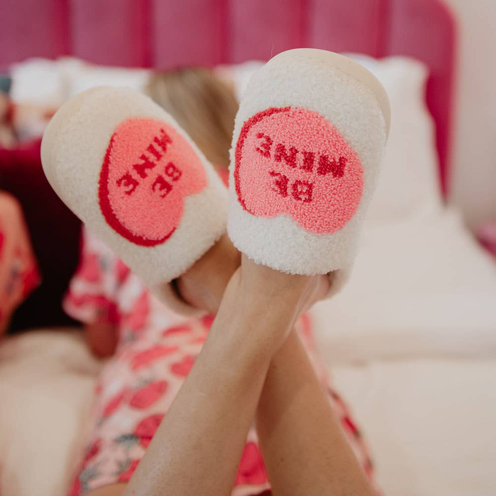 "Be Mine" Slippers