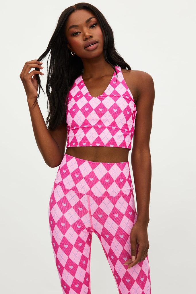 Beach Riot Ruby Top Cross My Heart