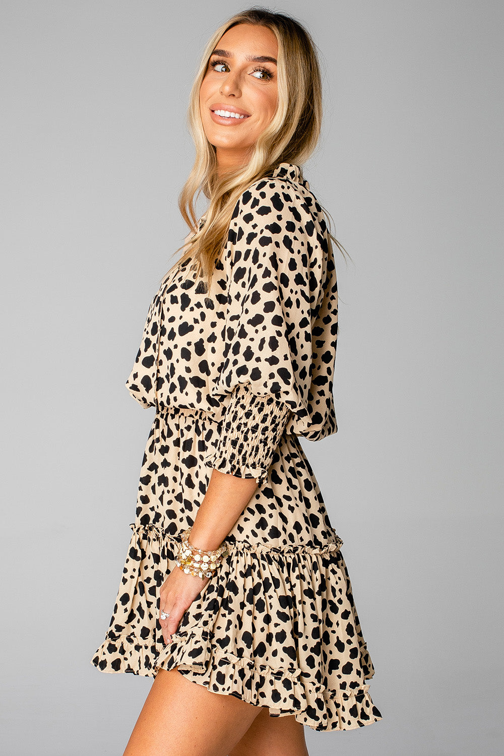 Bronx Mini Dress--Speckled