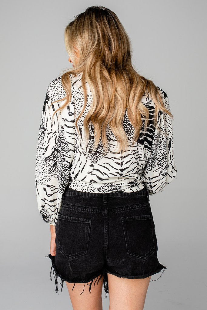 Estelle Tie Front Top