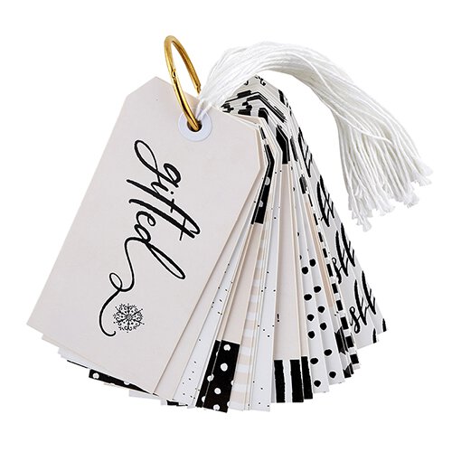 Modern Gift Tag Book