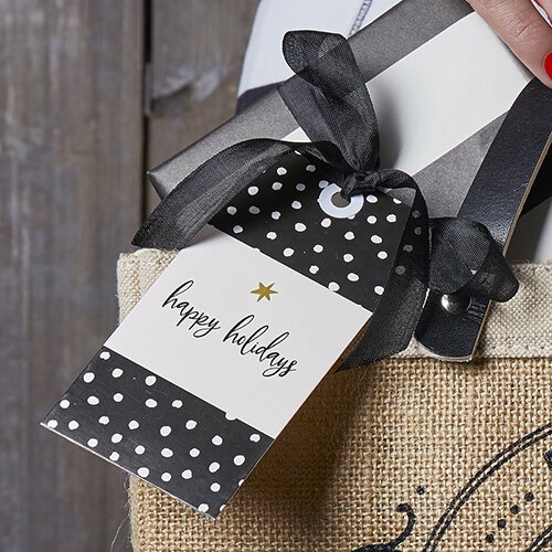 Modern Gift Tag Book
