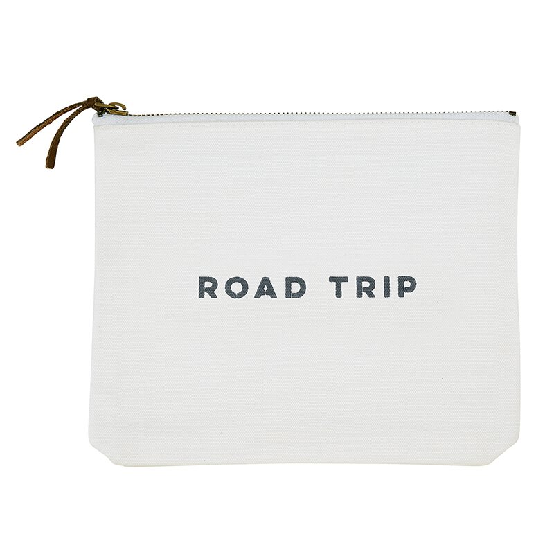 Road Trip Canvas Pouch