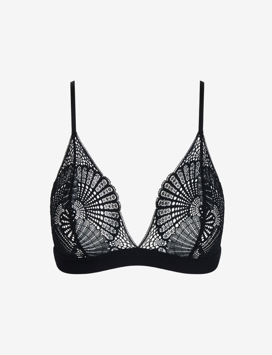 Commando Butter + Lace Triangle Bralette