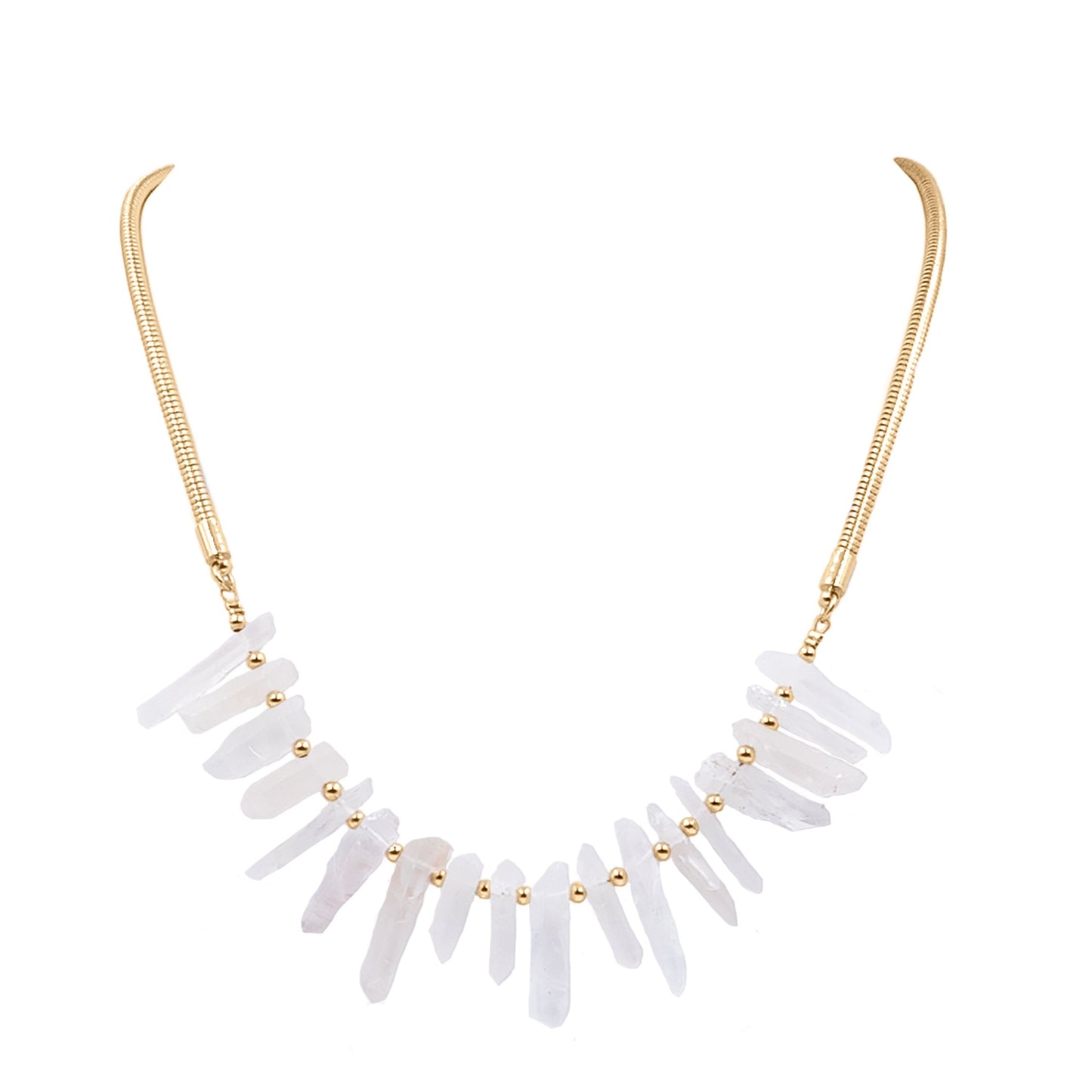 Kinsley Armelle Goddess Quartz Necklace