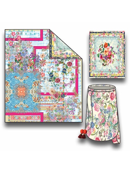 Johnny Was Mix Bouquet Cozy Blanket