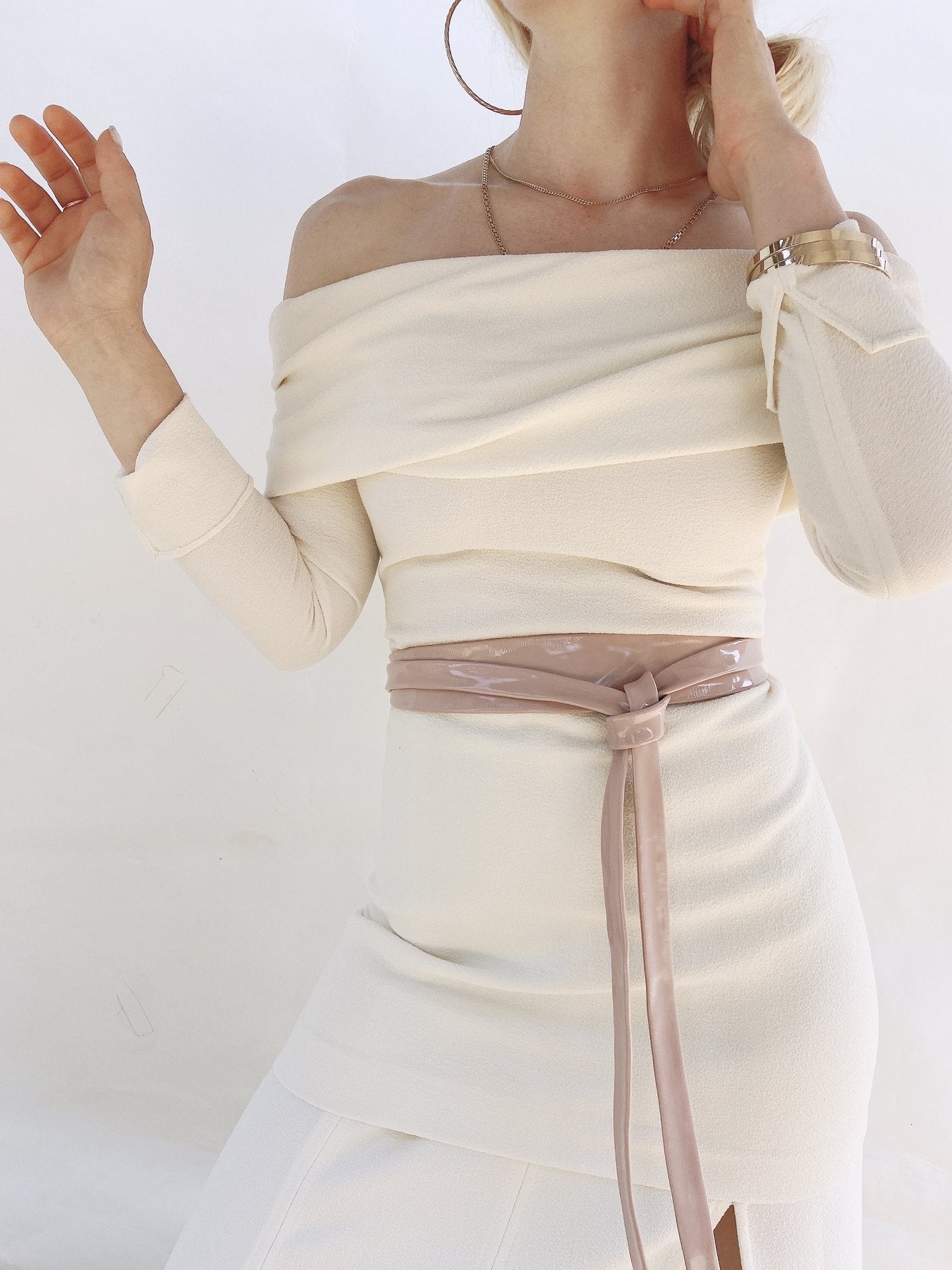 Ada Wrap Belt--Patent Nude