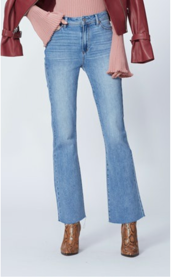 Paige Denim Laurel Canyon Raw Hem