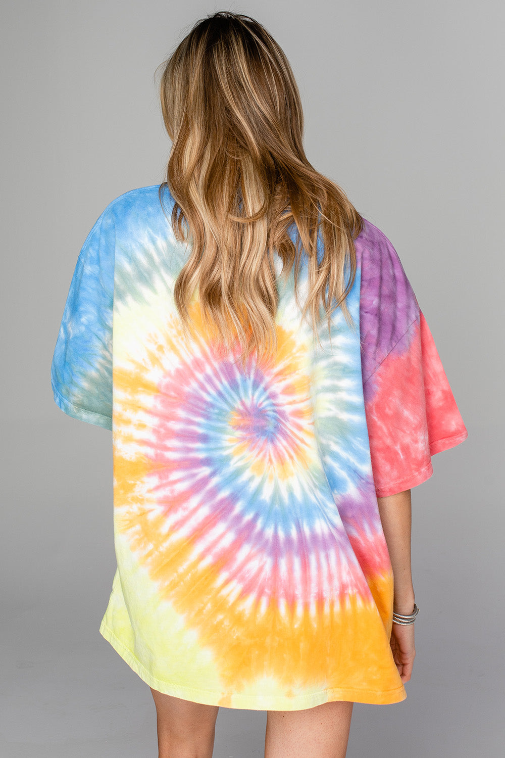 Trippy Good Vibes Oversized Tee